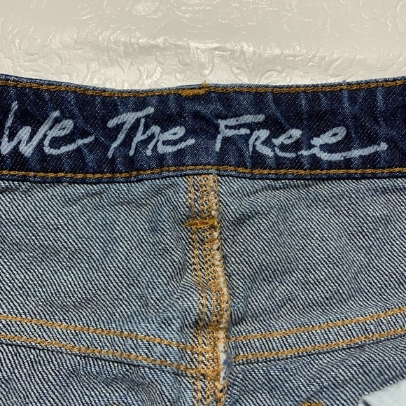 We The Free Bailey Blue Denim Skirt - Picture 4 of 6